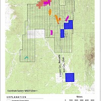 Gold Springs, LLC Land Position in Utah and Nevada